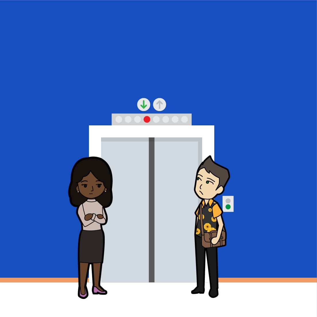 Cover of the Creating Your Elevator Pitch course, from the platform