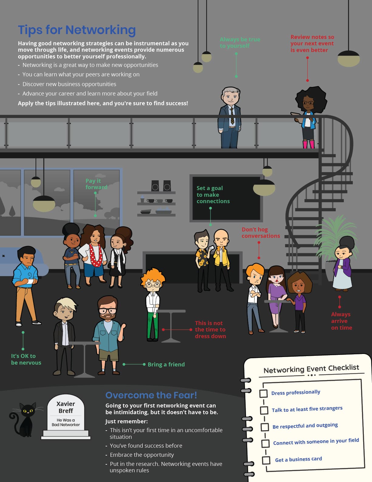 Cover of the Tips for Networking course, from the platform