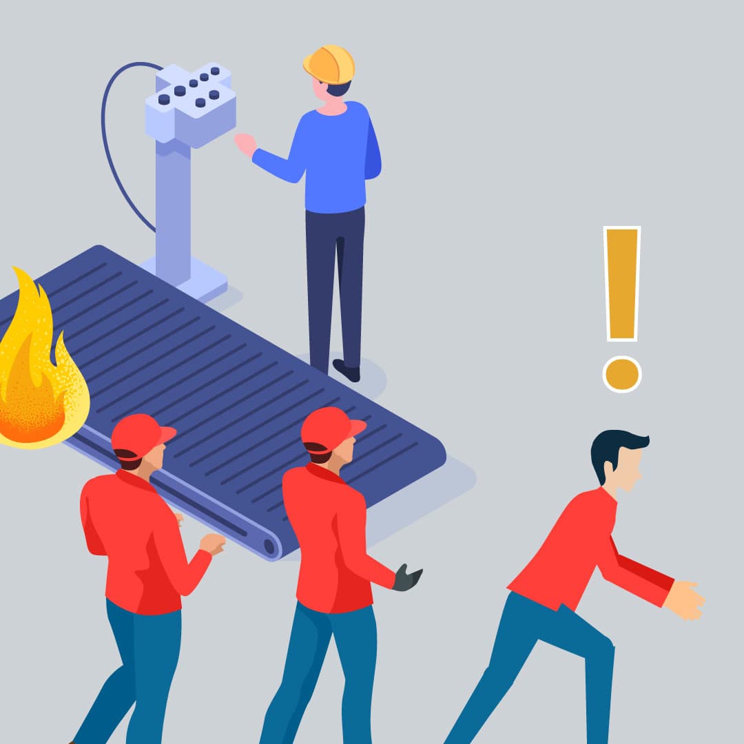 Cover of the Fire Safety course, from the platform