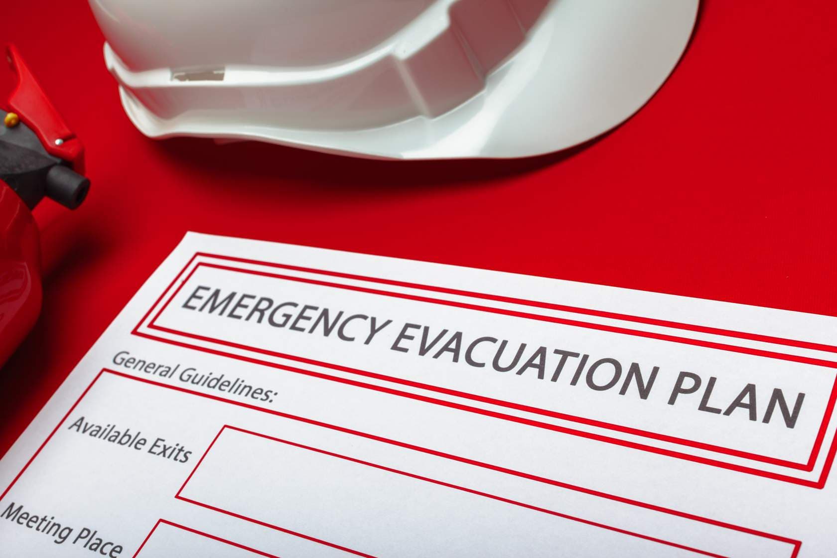 Cover of the Evacuation Plan course, from the platform