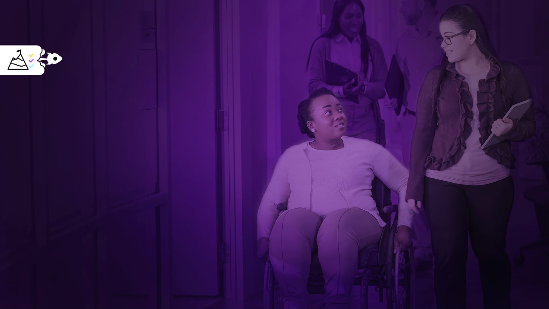 Cover of the Managing Individuals with Disabilities course, from the platform