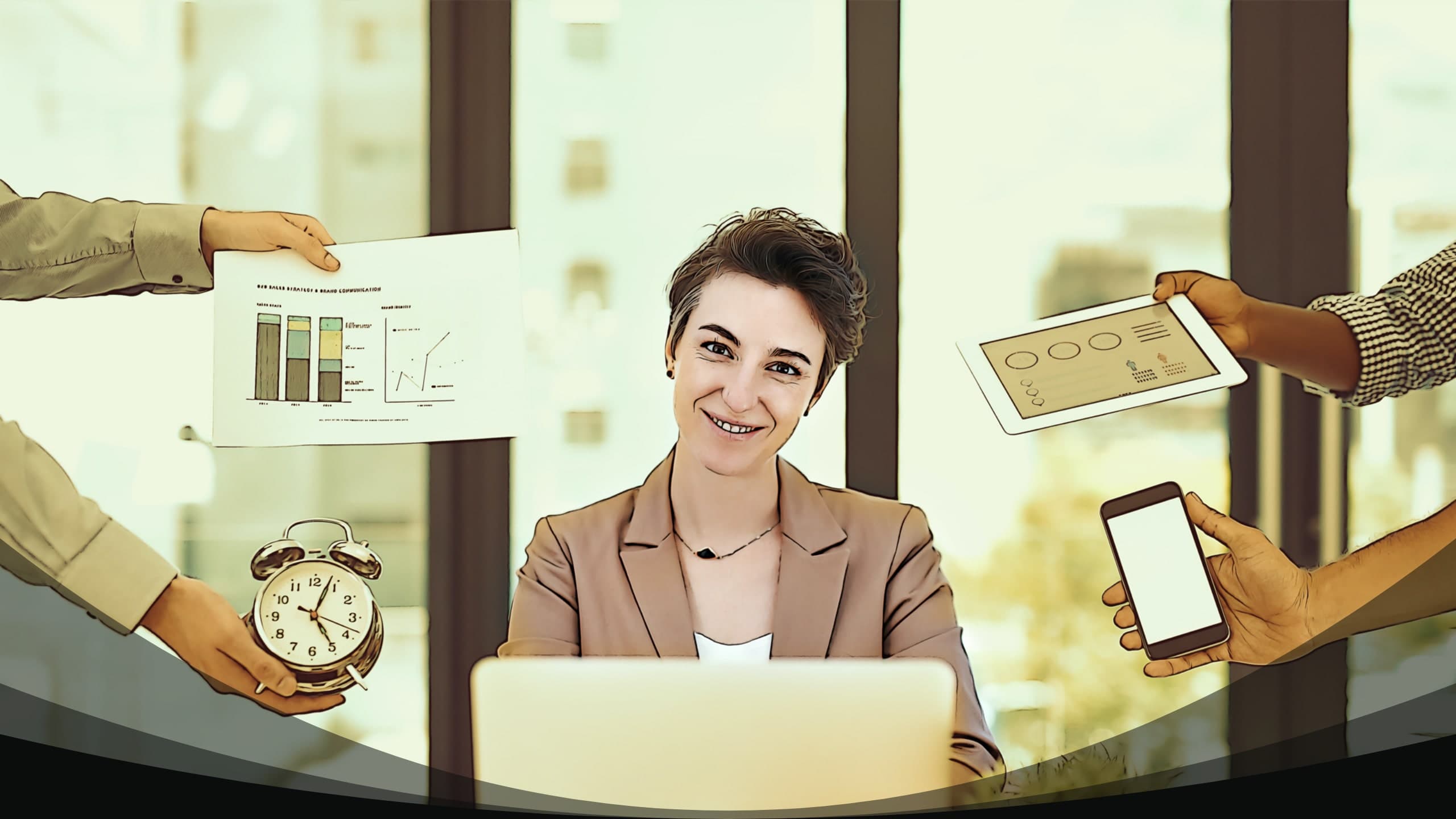 Cover of the Time Management & Delegation course, from the platform
